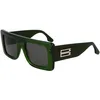 Image de VICTORIA BECKHAM VB677S Lunettes de Soleil 302 TRANSPARENT GREEN 51/22/145 Femme
