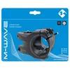 Image de M-Wave Potence Ahead ST-M4.1 - Unisexe - Noir - Hauteur de serrage : 43 mm - Pour guidon de diamètre 31,8 mm