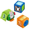 Image de Fisher-Price Nouveaux Cubes d'éveil Surprises, Multiples activités et Textures pour éveiller Les Sens de Bébé, dès 6 Mois, GJW13