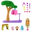 Image de Barbie Playset d'anniversaire perdu fête inoubliable avec poupée Chelsea, 2 chiots et accessoires, jouet pour enfants 3+ans, GTM84