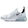 Image de Nike W Air Max 270 Chaussures de course pour femme, Blanc White Black White 100, 38 EU