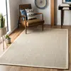 Image de SAFAVIEH Tapis en fibre naturelle pour salon, salle à manger, chambre à coucher - Collection en fibres naturelles - Poils courts, naturel et marron, 61 x 91 cm