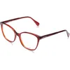 Image de MAX &CO MO5077 Lunettes, Shiny Red, 54/16/140 pour femme, Rouge brillant, 54/16/140