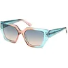 Image de Guess Lunettes Femme, Turquoise/Autre, 53/16/140