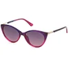 Image de Guess Lunettes Femme, Fuxia/Autre, 48/14/130