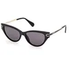 Image de Max &Co MO0101 Lunettes de Soleil 01A shiny black 54/16/140 Femme
