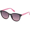 Image de GUESS Lunettes de soleil GU00126 01T noir brillant 49/15/130 pour fille, 01t Shiny Black, 49/15/130