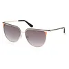 Image de GUESS Lunettes de soleil unisexes GU00132 - Noir/Autre - Taille 58