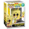 Image de Funko Figurine Pantalons Carrés 25e Anniversaire Sb Avec Gant Lumineux Bob L'Éponge 9 Cm