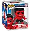 Image de Funko Super Figurine Rouge Du Meilleur Des Mondes Captain America Marvel Hulk