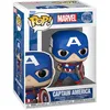 Image de Funko Pop! Marvel: Marvel NC - Captain America - Marvel Comics- Figurine en Vinyle à Collectionner - Idée de Cadeau - Produits Officiels - Jouets pour les Enfants et Adultes - Comic Books Fans