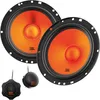 Image de JBL Stage1 GEN2 62CF - 6.5 Pouce (165mm) 2-Way Component Car Speakers - 80W RMS - 240W Peak - Set of 2 Woofers + 2 Tweeters Audio - With Grilles - Compact Fit - OEM Upgrade