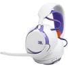 Image de JBL Quantum 650, Casque gaming sans fil Bluetooth, son spatial JBL Quantum, micro à réduction de bruit, câble USB-C, 45 h d autonomie, pièces remplaçables, compatibilité multiplateforme, blanc