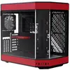 Image de HYTE Y60 Tempered Glass Midi-tower PC-behuizing Zwart-rood