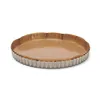 Image de MOULE TARTE INOX PERFORE FOND DEMONTABLE Ø28 X2.5