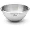 Image de De Buyer - Bassine demi-sphérique "Cul-de-Poule" en inox avec fond en silicone - Diamètre 20 cm -, Argent
