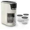 Image de Moulinex Dolci, Sorbetière 10 programmes en 1, nettoyage avec rinçage automatique, technologie 1 Step Perfector, jusqu'à 1,4 l de crème glacée en utilisant les 3 bols en Tritan, blanc, MJ602AF0