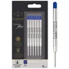 Image de Parker recharges pour stylo bille | pointe moyenne | encre bleue QUINKflow | lot de 6