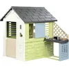 Image de Smoby Life - Maison Pretty + Cuisine d'été - Plaque Grill et Evier - Nombreux Accessoires - Matière Recyclée - A Partir de 2 Ans - Fabrication Française