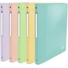 Image de OXFORD 1 Classeur School Life A4 Dos 20mm 4 Anneaux Ronds Couverture Polypro Couleur Aléatoire Pastel