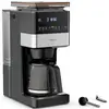 Image de Krups KRUPS - KM 8428 Grind Aroma XL - Kaffee-Vollautomat Koffiezetapparaat Zwart, Zilver Capaciteit koppen: 18 Met koffiemolen, Display