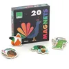 Image de Vilac Coffret de 20 Magnets Animaux par Andy Westface-Plongez dans l'univers Arc-en-Ciel avec Ces aimants en Bois colorés-stimulez l'imagination et la créativité, 7421