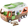 Image de Klorofil Vulli - Le Camping Car - Jouet Enfant - Monde Miniature - Maison sur Roues - Invente tes Histoires - Univers Klorofil - 1 Personnage et 1 Table de Pique Nique Inclus