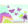 Image de AVENUE MANDARINE - Boîte Créative Origami - Kit d'Initiation Origami pour Enfants dès 7 ans - 20 Feuilles Origami 15x15cm Bicolores + 20 Feuilles 20x20cm à Motifs - A Partir de 7 Ans - 42720O