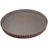 Image de Gobel 226330 Moule à Tarte Rond Cannelé Anti-Adhérent Fond Fixe 24 cm