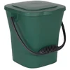Image de EDA - Seau à Compost 6 L - Mini Poubelle avec Couvercle - Fermeture Hermétique - Compact et Pratique - Vert