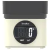 Image de TERRAILLON - BA22 MYTHIQUE - Balance de cuisine électronique, Design iconique et rétro, Bol intégré 0.7L, Grand écran LCD, Affichage XXL des chiffres, Fonction Tare, Crème