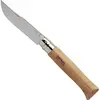 Image de OPINEL Couteau N°12 Lame Inox Manche Hêtre., Mixte Adulte, Brun, 12 cm