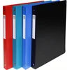 Image de Exacompta - Réf. 51290E - 1 Classeur rigide avec étiquette OPAK - 4 anneaux ronds diamètre 20 mm - Dos 30 mm - Dimensions extérieures : 32 x 26,8 cm - Format à classer A4 Maxi - 4 couleurs aléatoires