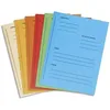 Image de EXACOMPTA Paquet de 25 dossiers de plaidoirie pré-imprimés, en carte 265g, coloris assortis