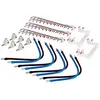 Image de DEBFLEX Tableau electrique - Coffret electrique - Disjoncteur - Bornier electrique - Embout de cablage - Borne de connexion électrique - Kit De Câblage 3 Rangées - Debflex - 707748
