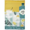 Image de Coucke Torchon imprimé en métis, Gin Tonic, 50 x 75 cm