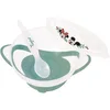 Image de Tigex Bol ventouse bébé | Bol d apprentissage avec couvercle et cuillère | Compatible micro-ondes et lave-vaisselle | Disney Mickey Mouse