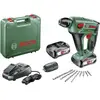 Image de Bosch Home and Garden Uneo Maxx SDS-Quick-Accu-boorhamer 18 V 2.5 Ah Li-ion Incl. 2 accus, Incl. koffer