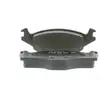 Image de BOSCH Plaquettes de frein X4 pour VOLKSWAGEN: Golf, Passat, Golf Cabriolet, Scirocco, Caddy, Jetta, Vento, Santana (Ref: 0 986 468 873)