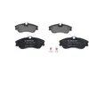 Image de Bosch Automotive BP329 Plaquettes de frein - Essieu avant - certification ECE-R90-1 jeu de 4 plaquettes
