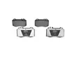 Image de Bosch Automotive BP418 Plaquettes de frein - Essieu avant - certification ECE-R90-1 jeu de 4 plaquettes