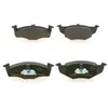 Image de Bosch Automotive BP163 Plaquettes de frein - Essieu avant - certification ECE-R90-1 jeu de 4 plaquettes