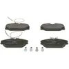 Image de Bosch Automotive BP613 Plaquettes de frein - Essieu avant - certification ECE-R90-1 jeu de 4 plaquettes