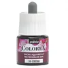 Image de Pébéo - Encre Colorex 45 ML Bordeaux - Colorex Encre Aquarelle Pébéo - Encre rouge Rendu Velouté - Encre Dessin Multi-outil Tous Supports - 45 ML - Bordeaux