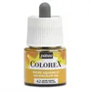 Image de Pébéo - Encre Colorex 45 ML Jaune Indien - Colorex Encre Aquarelle Pébéo - Encre Jaune Rendu Velouté - Encre Dessin Multi-outil Tous Supports - 45 ML - Jaune Indien