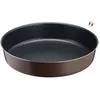 Image de Tefal Success Moule à manqué 24 cm, Revêtement antiadhésif sûr, Aluminium 100% recyclé, Fabriqué en France, Chocolat J1609602, Brun