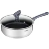 Image de Tefal DAILYCOOK Sauteuse 24 cm Inox + Couvercle Tous Feux Dont Induction