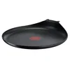 Image de Tefal Ingenio Poêle à crêpe 27 cm, Non induction, Revêtement antiadhésif, Empilable, Compatible lave-vaisselle, Easy Plus L1461004, Noir