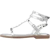 Image de LES TROPEZIENNES PAR M. BELARBI Femme Coralie Sandale, Argent, 41 EU