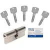 Image de Bricard CYLINDRE A6, 40+40 Débrayable 5 Clés